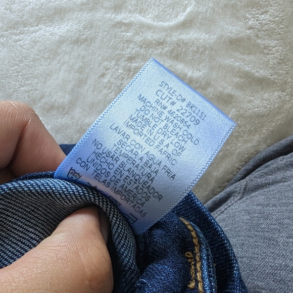 Just Black Denim Skirt - Picture 3 of 6